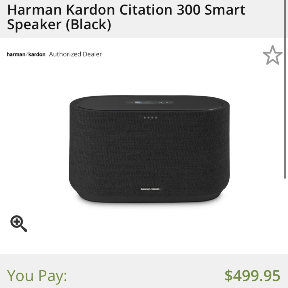 Citation smart speaker with google assistance